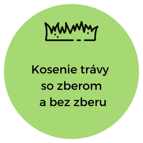 Unicarback - Kosenie trávy so zberom a bez zberu