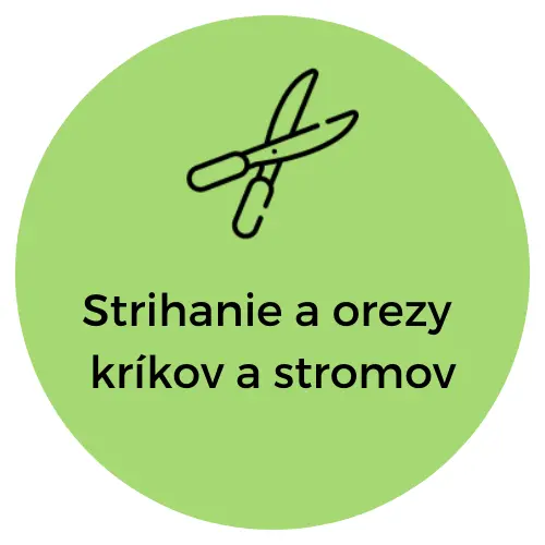 Strihanie a orezy kríkov a stromov - Unicarback